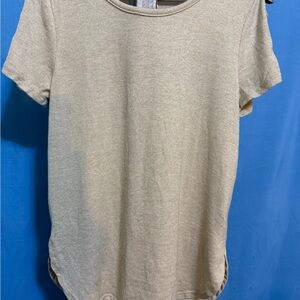 Casual Beige T-Shirt